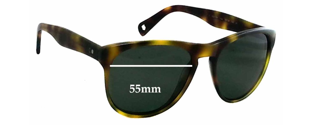 Paul Smith 8164-S Kaiv New Sunglass Lenses - 55mm Wide