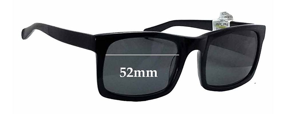 Paul Taylor Box Knox Replacement Sunglass Lenses - 52mm wide