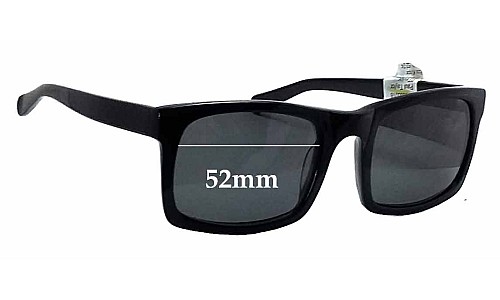 Sunglass Fix Replacement Lenses for Paul Taylor Box Knox  - 52mm Wide 