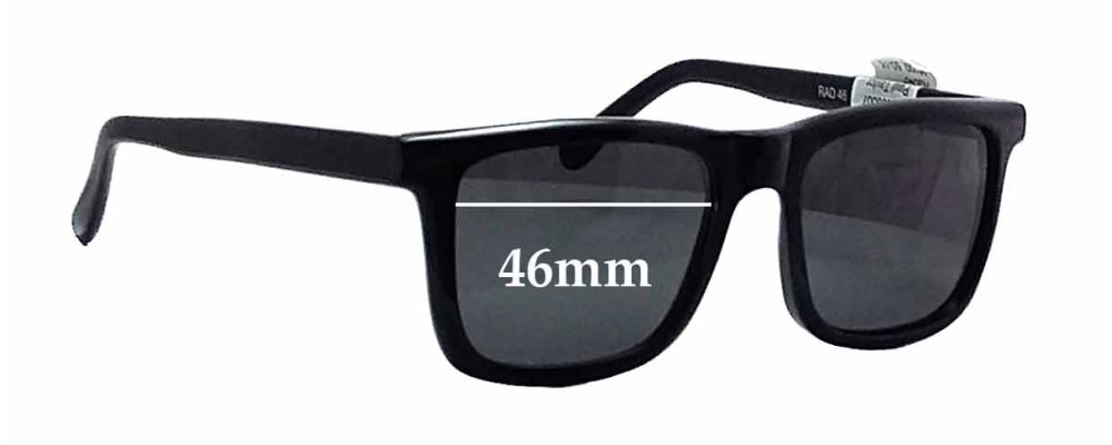 Paul Taylor Rad Replacement Sunglass Lenses - 46mm wide