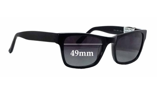 Sunglass Fix Replacement Lenses for Paul Taylor Smooth Operator - 49mm Wide 