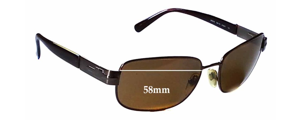Sunglass Fix Replacement Lenses for Persol 2078-S - 58mm Wide