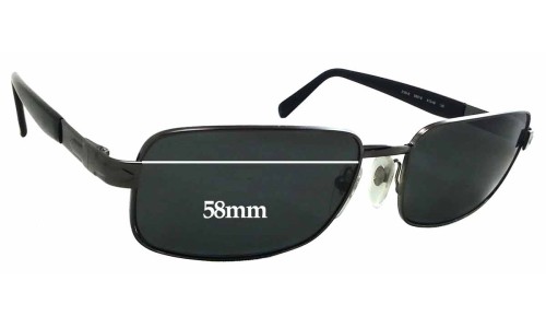 Sunglass Fix Replacement Lenses for Persol 2160-S - 58mm Wide 