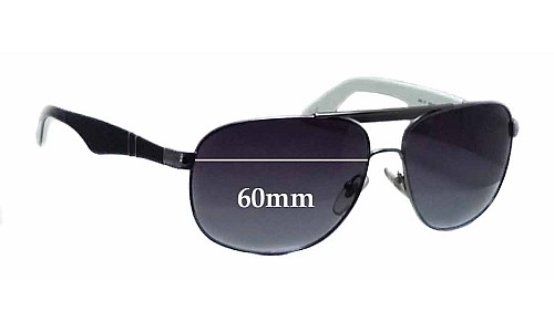 Sunglass Fix Replacement Lenses for Persol 2361-S - 60mm Wide 