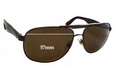 Persol 2361-S Replacement Sunglass Lenses - 57mm wide 