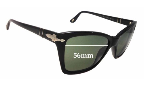 Sunglass Fix Replacement Lenses for Persol 3023-S - 56mm Wide 