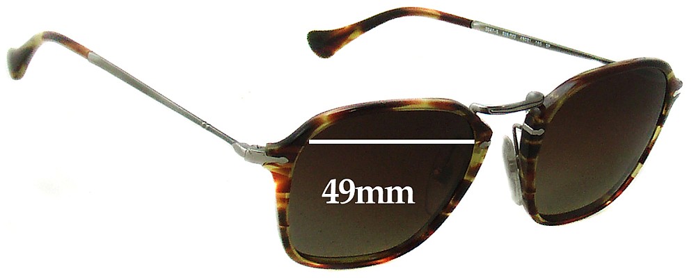 Sunglass Fix Replacement Lenses for Persol 3047-S - 49mm Wide