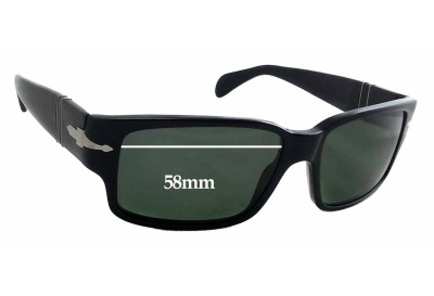 Persol 3048-S - 37mm tall Replacement Lenses 58mm wide 