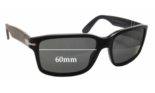Sunglass Fix Replacement Lenses for Persol 3067-S - 60mm Wide 