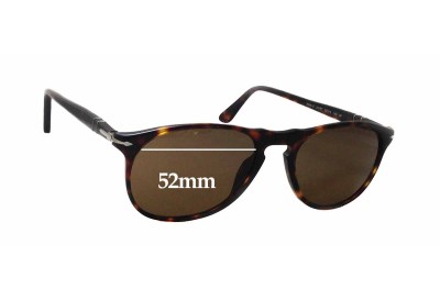 Persol 9649-S Replacement Lenses 52mm wide 