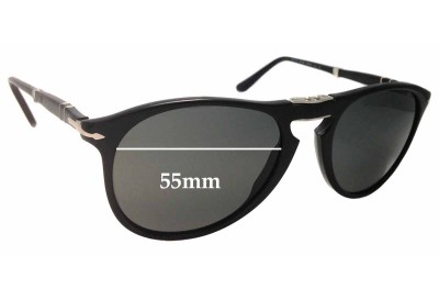 Persol 9714-S Replacement Sunglass Lenses - 55mm wide 