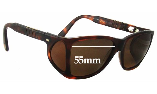 Sunglass Fix Replacement Lenses for Persol Ratti - 55mm Wide 