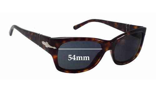 Sunglass Fix Replacement Lenses for Persol Unknown Model - 54mm Wide 