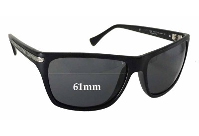 Police S1802 Dust 2 Verres de Remplacement 61mm wide 