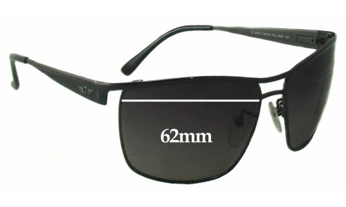 Sunglass Fix Ersatzgläser für Police S8516 - 62mm Wide 