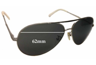Police S8585 Verres de Remplacement 62mm wide 