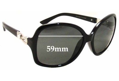 Polaroid 6402 Replacement Lenses 59mm wide 