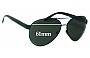 Sunglass Fix Replacement Lenses for Prada SPR59N - 61mm Wide 