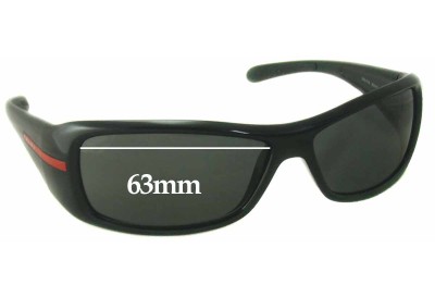 Prada SPS01G & PS01GS Replacement Lenses 63mm wide 