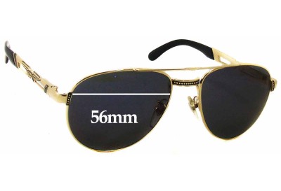 Police 2255 Verres de Remplacement 56mm wide 
