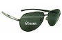 Sunglass Fix Verres de Remplacement pour Police S8086 - 61mm Wide 