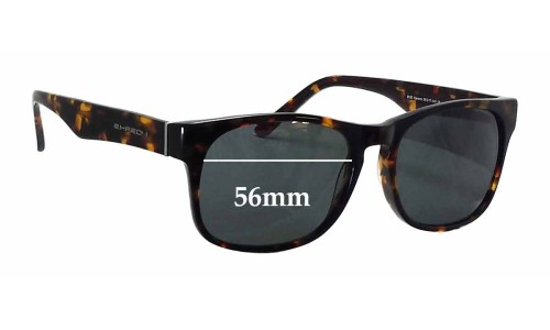Sunglass Fix Replacement Lenses for R. Hardy 9030 Havana - 56mm Wide 