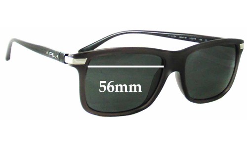 Sunglass Fix Replacement Lenses for Polo Polo PH 4084 - 56mm Wide 