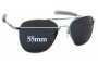 Sunglass Fix Replacement Lenses for Randolph Engineering RE USA - 55mm Wide 
