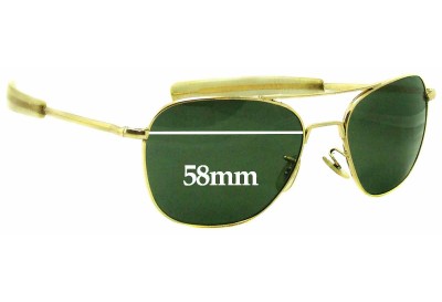 Randolph Engineering RE USA Replacement Lenses 58mm wide 