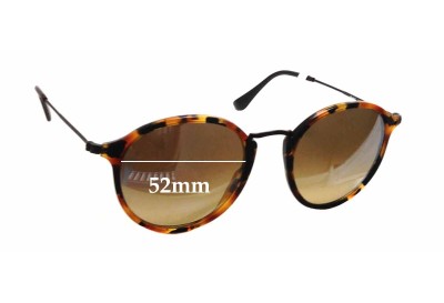 Ray Ban RB2447 Replacement Lenses 52mm wide 
