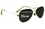Sunglass Fix Replacement Lenses for Ray Ban B&L Aviator RB3025 Large Metal - 55mm Wide 