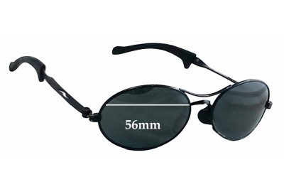 Ray-Ban B&L Predator Wrap Replacement Lenses 56mm wide 