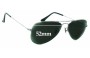 Sunglass Fix Replacement Lenses for Ray Ban RB3044 W3100 Aviator Small Metal - 52mm Wide 