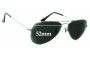 Sunglass Fix Lentes de Repuesto para Ray-Ban RB3044 W3100 Aviator Small Metal - 52mm Wide 