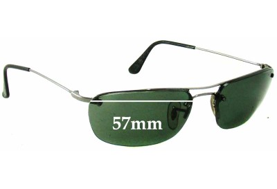 Ray Ban RB3156 - 35mm Tall Replacement Lenses 57mm wide 