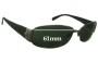 Sunglass Fix Lentes de Repuesto para Ray-Ban RB3238 - 61mm Wide 