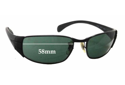 Ray Ban RB3261 Replacement Lenses 58mm wide 
