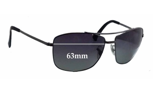 Sunglass Fix Replacement Lenses for Ray Ban RB3476 - 63mm Wide 