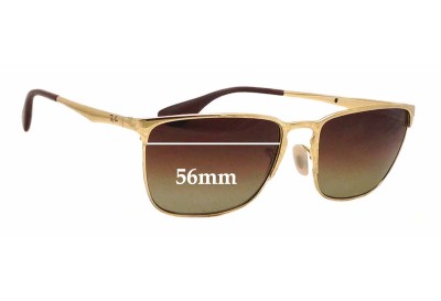 Ray Ban RB3508 Replacement Lenses 56mm wide 