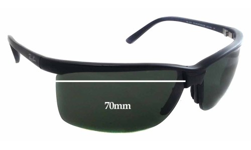 Sunglass Fix Verres de Remplacement pour Ray-Ban RB4025 - 70mm Wide 