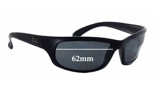 Sunglass Fix Replacement Lenses for Ray Ban RB4037 - 62mm Wide 