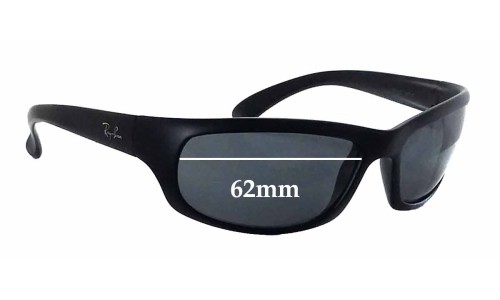 Sunglass Fix Verres de Remplacement pour Ray-Ban RB4037 - 62mm Wide 