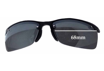 Ray Ban RB4056 Replacement Lenses 68mm wide 