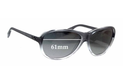 Ray Ban RB4153 Replacement Lenses 61mm wide 