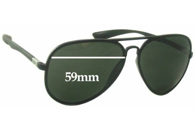 Ray Ban RB4180 Liteforce Replacement Lenses 59mm wide 
