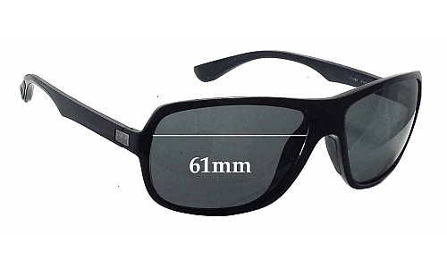 Sunglass Fix Verres de Remplacement pour Ray-Ban RB4192 - 61mm Wide 