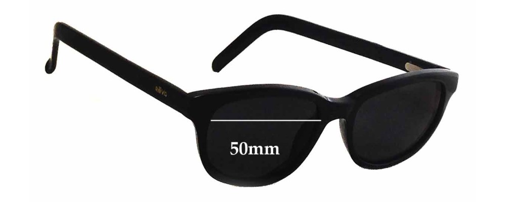Sunglass Fix Replacement Lenses for Revo RE1117 - 50mm Wide