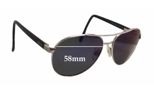 Sunglass Fix Replacement Lenses for Revo 3006 - 58mm Wide 