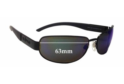 Revo 3067 Replacement Sunglass Lenses - 63mm wide 