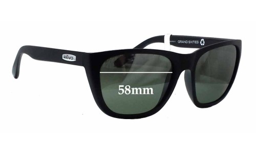 Sunglass Fix Replacement Lenses for Revo RE4052 Grand Sixties - 58mm Wide 